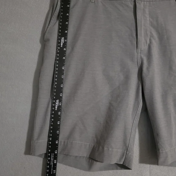 Faherty Mens Ice Grey 9" All Day Shorts 1.0 MSC0012 Size 36 - Picture 5 of 11